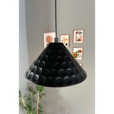 Bamyum Rumy Siyah Tekli Avize Retro Sarkıt Ofis Showroom Salon Mutfak Avizeleri