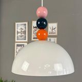 Bamyum Yimpi Beyaz Renk Turuncu Deniz Yeşili Pembe Boncuk Avize Sarkıt Lamba Salon Mutfak Avizeleri Pastane