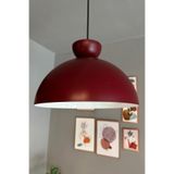 Bamyum Yimpi Metal Modern Vişne Çürüğü Şapka Tekli Sarkıt Avize 30 cm E27