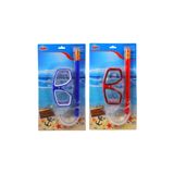 Banadabak MASKE VE ŞNORKEL SET M38S30 KIRMIZI-MAVİ KARTELADA(1 ADET FİYATIDIR)