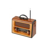 Banadabak Rx-Bt88 Rx-Bt89 Radyo Ahşap Retro Büyük Boy Bluetooth Bağlantılı Usb-Tf Şarjlı (1 Adet Fiyatıdır)