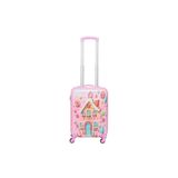 Banadabak Travel Polo Çocuk Valizi Abs-Pc Ank02 Şeker Evi Pembe 47X30X23