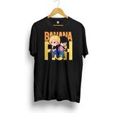 Banana Fish Anime Baskılı Tişört - Siyah