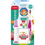 Banat Acrobat Jr Yumuşak Diş Fırçası Ağız Bakım Seti 5+ Yaş 4 Parça Eğlenceli Set