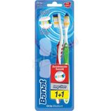 Banat Diş Fırçası Deep Clean Orta 1+1 Parça Derin Temizlik İçin Orta Sertlikte