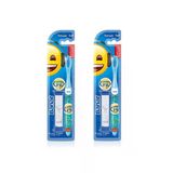Banat Emoji Çocuk Diş Fırçası Yumuşak Kum Saatli x 2 Adet