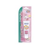 Banat Kral Şakir 5+ Yaş Pembe Yumuşak Diş Fırçası + 25 ml Diş Macunu Set