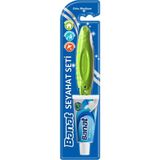 Banat Seyahat Seti Orta Sertlikte Diş Fırçası ve 15 ml Diş Macunu ile Pratik Kullanım