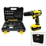Banco Bn-5 F-136 Stanlıy Sarı 24W Professıonal Şarjlı Darbeli Matkap Seti Çantalı (5433)