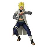 BANDAI 16 cm Minato Namikaze Poz Verilebilir Figür, Anime Heroes Naruto Serisi