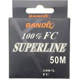 Bando Süperline 0.55 Mm 50m %100 Fluorocarbon Misina 14.1 Kg Çeker
