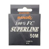 Bando Süperline %100 FluoroCarbon Misina 0.21MM - 50MT - 3.8KG