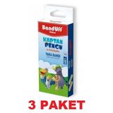 Banduff Kaptan Pengu ve Arkadaşları Yara Bandı Paket Içi 10 Adet 3 Lü Set