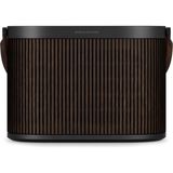 Bang & Olufsen Beosound A5 Ultra Geniş 360° Ses, AirPlay 2, Spotify Connect, IP65 Suya ve Toza Dayanıklı, 12 Saat Pil Ömrü, Taşınabilir Kablosuz Hoparlör – Koyu Meşe - Siyah