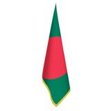 Bangladeş Bayrağı -Ofis-Makam-Toplantı Odaları - Saçaklı Makam Bayrağı