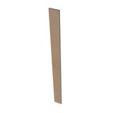 bangu Dekoratif Iskandinav Duvar Çıtası (5 Adet) Ev Ofis Dekorasyonu 10 mm Ham Mdf (8 x 100 cm)