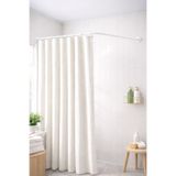 Banio HOME - Beyaz Köşeli (L) ve (U) Şeklinde Banyo Duş Borusu (80*80*80 cm)