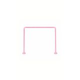 BANİO HOME - Pembe Köşeli (L) ve (U) Şeklinde Banyo Duş Borusu (80*80*80 cm)