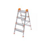 Banio Perilla Cift Cikisli 4+4 Basamakli Metal Merdiven
