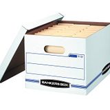 Bankers Box stor/dosya saklama kutusu Lift Off Kapak, Letter/Legal, 30,5 x 25,4 X 38,1 cm 12-Pack