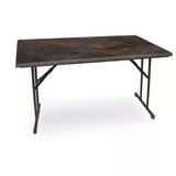 Banket Katlanır Masa (Werzalit, Allzalit. Vermodin Tabla 80X140) - Metalic Oxid 3
