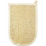 Banlif Doğal Kabak Banyo Eldiveni 14x21 cm Çift Taraflı Pamuk ve Sisal Malzeme