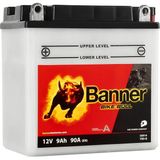 Banner 12 V 9 Ah Motor Aküsü Bb9-B - Yb9-B - 010 - Siyah