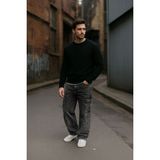 Banny Jeans Erkek Kargo Cepli Jean Pantolon - Gri - M