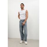 Banny Jeans Erkek Skater Fit Jean Pantolon Buz Mavisi - XS