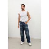 Banny Jeans Erkek Skater Fit Jean Pantolon Lacivert - XL