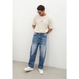 Banny Jeans Erkek Skater Fit Jean Pantolon Mavi - 2XL