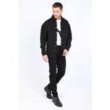 Banny Jeans Siyah Erkek Oversize Jean Gömlek