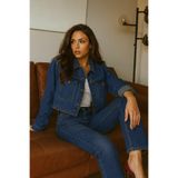 Banny Kadın Slim Fit Likralı Lacivert Jean Pantolon