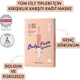Banobagi Baby Face Booster Mask Bebeksi Etki Pürüzsüz Cilt İçin Yoğun Nemlendirici Yüz Maskesi - Vegan
