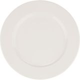 Banquet Düz Servis Tabak 25 cm - 6 Adet - Krem