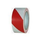 Bant Dünyası Yer Işaretleme Bandı Kırmızı Beyaz 48 mm x 30 m