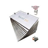 BANT EVİ 10 Adet 60x30cm Folyolu Oto Ses Isı Yalıtım Pedi Gürültü Ve Isı Kalkanı 9mm Kalınlıkta Yapışkanlı