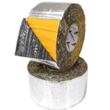 Bant Evi 3 mm Alüminyum Folyolu Kauçuk Bant İzolasyon Malzemesi 5 cm x 5 m Araç Oto Ses Isı Yalıtım Bandı
