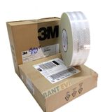 Bant Evi 3M Reflektif Bant Beyaz Tüvtürk Onaylı Reflektör Şerit 3M-983 Diamond Grade (Beyaz, 15metre)