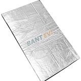 Bant Evi Alüminyum Folyolu Kendinden Yapışkanlı 13MM Kaput Altı Oto Ses Isı Yalıtım Malzemesi - 13mm - 120cm x 100cm