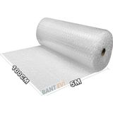 Bant Evi Balonlu Naylon Patpat 100cm Genişlikte Rulo Havalı Eşya Koruma Ambalaj Pat Pat (100cm x 5m)