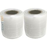 Bant Evi Dilimli Palet Streç Film 2 Adet 10 cm x 250 metre - Şeffaf