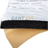 Bant Evi Folyolu Kauçuk Sünger 13MM Et Kalınlıkta 10cmx5mt Yapışkanlı Araç Oto Ses Isı Yalıtım Bandı - 10cm X 5m