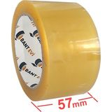 Bant Evi Geniş Koli Bandı 57 mm X 100 mt Şeffaf Hotmelt Yapışkanlı Bant