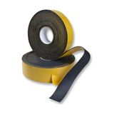 Bant Evi Kauçuk Bant 100MM x 15METRE Siyah Izolasyon Bandı 10CM Yalıtım Bandı - 10cm x 15mt