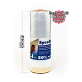 BANT EVİ Koruma Örtüsü Ve Bant Bir Arada 55cmx20mt Zemin Boya Ve Eşya Hışır Örtüsü Speedy Mask