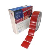 Bant Evi Oralite VC 104+ Reflektif Bant Kırmızı 15mt Orafol Kesik Reflektör Şerit Sert Zemin Bant Tüvtürk Onaylı (Kırmızı, 15metre)