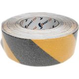 Bant Evi Sarı-Siyah Merdiven Kaydırmaz 5cm x 25METRE Kaymaz Bant 50MM - 5cm X 25mt