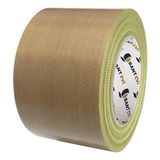 Bant Evi Teflon Bant 75 mm X 10 mt Yapışkanlı Teflon Kaplı Cam Kumaşı PTFE