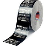 Bant Evi Tesa 6930 Lazer Etiket Bandı Siyah 25MX120MM Mat Siyah Lazer Etiket Bandı